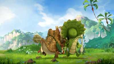 (both grunt) - Gigantosaurus