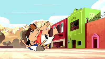 [ Both grunt ] - Victor and Valentino
