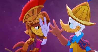 (both grunt) - Legend of the Three Caballeros