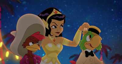 (both grunt) - Legend of the Three Caballeros