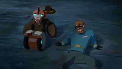 ( both grunt ) - Transformers: Robots In Disguise