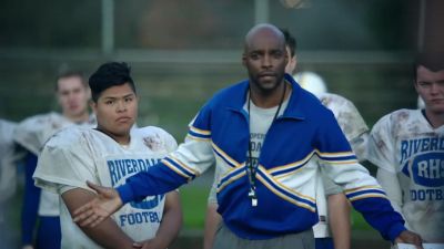 - [Both grunt]
- [Whistle blows] - Riverdale