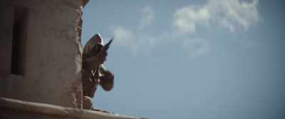 (BOTH GRUNTING) - The Mandalorian