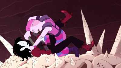 [ Both grunting ] - Adventure Time: Fionna & Cake