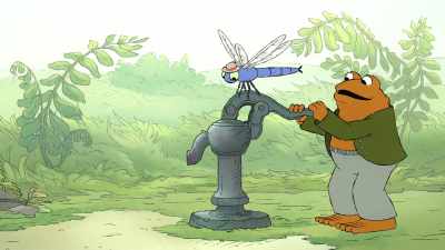 [both grunting] - Frog and Toad