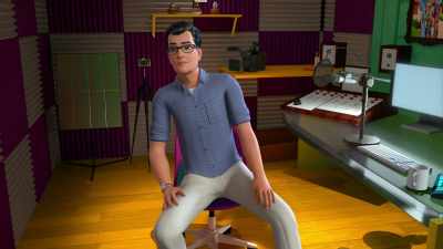 [both grunting] - Barbie: A Touch of Magic