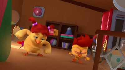 [both grunting] - The Chicken Squad