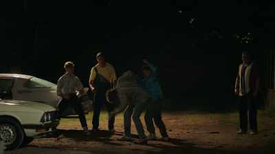 [both grunting] - Young Rock