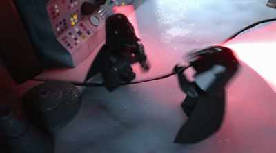 (BOTH GRUNTING) - LEGO Star Wars Holiday Special
