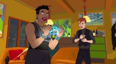 (BOTH GRUNTING) - Marvel Rising: Playing with Fire
