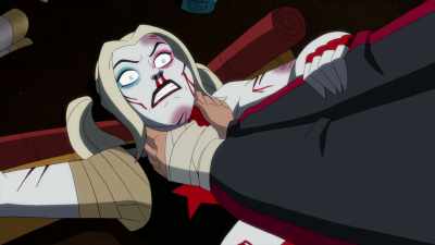 [both grunting] - Harley Quinn