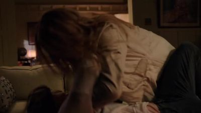 [both grunting] - Arrow