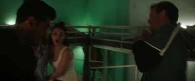 [both grunting] - The Spy Who Dumped Me