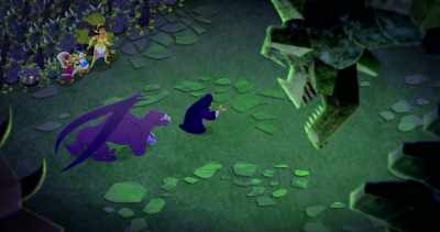 (both grunting) - Legend of the Three Caballeros