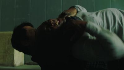 [both grunting] - Shooter
