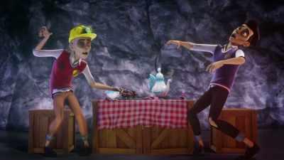 (BOTH GRUNTING) - Monster High: Electrified