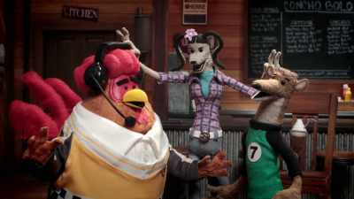 [both grunting] - Buddy Thunderstruck