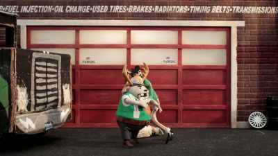 [both grunting] - Buddy Thunderstruck