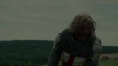 [ Both grunting ] - Knightfall