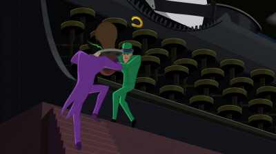 (BOTH GRUNTING) - Justice League Action
