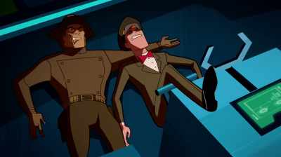 (BOTH GRUNTING) - Justice League Action