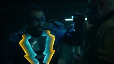          [both grunting] - Black Lightning