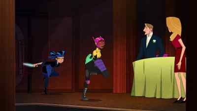 (both grunting) - Big Hero 6 The Series