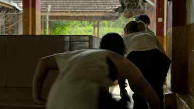 [both grunting] - Strike Back