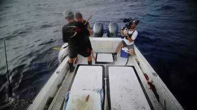 -[both grunting]
-[thudding] - Deadliest Catch: Bloodline