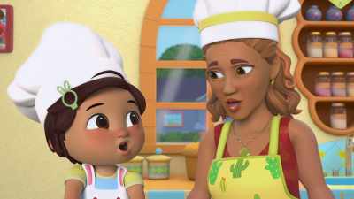 [both] ♪ "How can I help?"
Is a really great question ♪ - CoComelon Lane