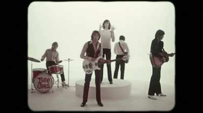 Both: ♪ I've just gotta get
a message to you ♪ - The Bee Gees: How Can You Mend a Broken Heart