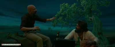 Both Kishore Kumar and Michael Jackson
spirits posessed over you today. - Pushpa: The Rise