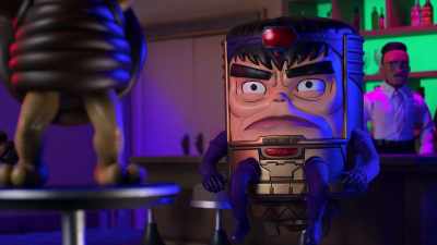 [both kissing] - Marvel's M.O.D.O.K.