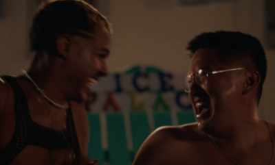(BOTH LAUGH AND CHEER) - Fire Island