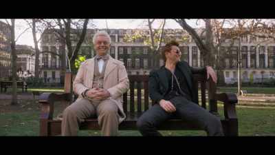 [both laugh] - Good Omens
