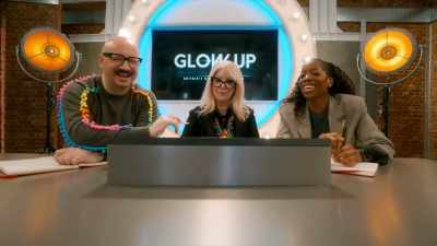 [both laugh] - Glow Up: Britain's Next Make-Up Star