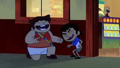 [ Both laugh ] - Victor and Valentino