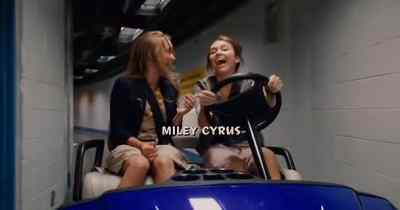 [Both laughing] - Hannah Montana: The Movie