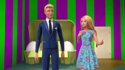 [both laughing] - Barbie: A Touch of Magic