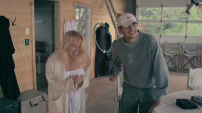 [both laughing] - Pamela, A Love Story