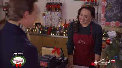 [both laughing] - Christmas She Wrote