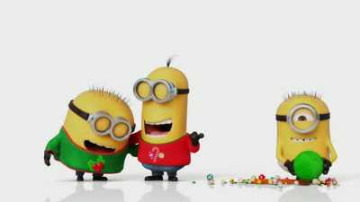 Both: [laughing] - Illumination Presents: Minions Holiday Special