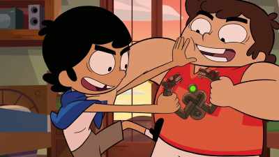 [ Both laughing ] - Victor and Valentino