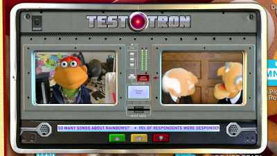 -(BOTH LAUGHING)
-(SCOOTER SIGHS) - Muppets Now