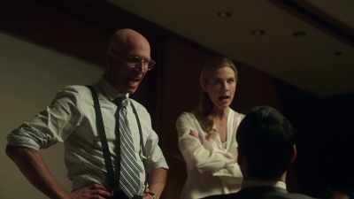 Both: Morgan, take your hand
out of your pocket right now! - Corporate