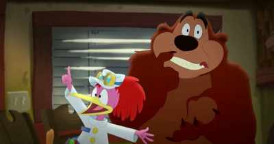 (both muttering) - Legend of the Three Caballeros