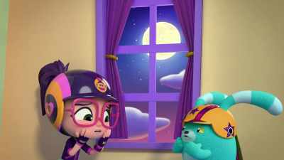 BOTH:
Never feed baby
Fuzzlies after dark! - Abby Hatcher