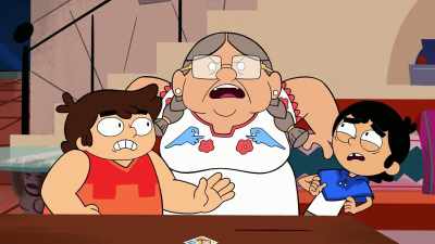 Both of you upstairs now. - Victor and Valentino