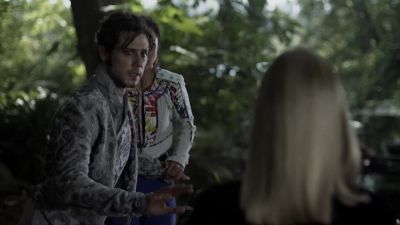 - [both panting]
- Go back. - The Magicians