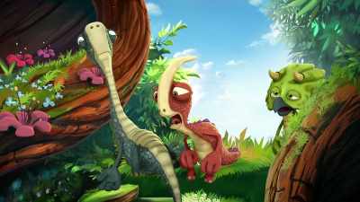 (both panting) - Gigantosaurus